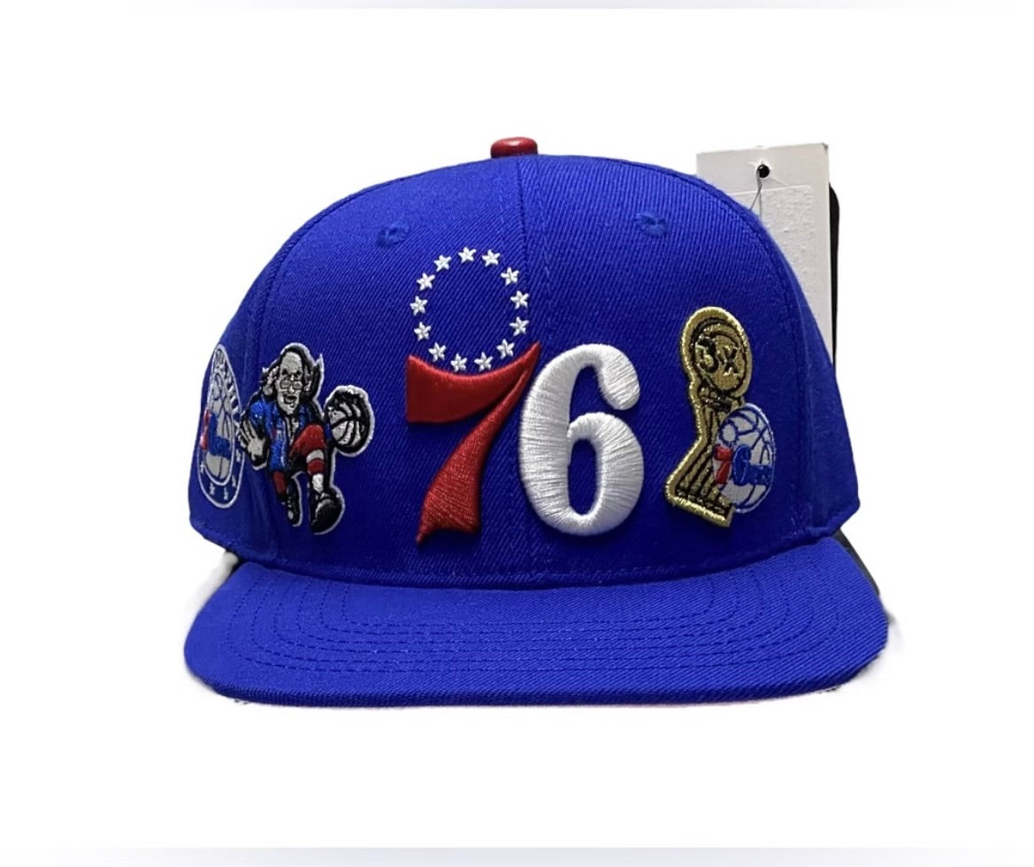 Philadelphia 76ers Pro Standard SnapBack Hat Finals Champs