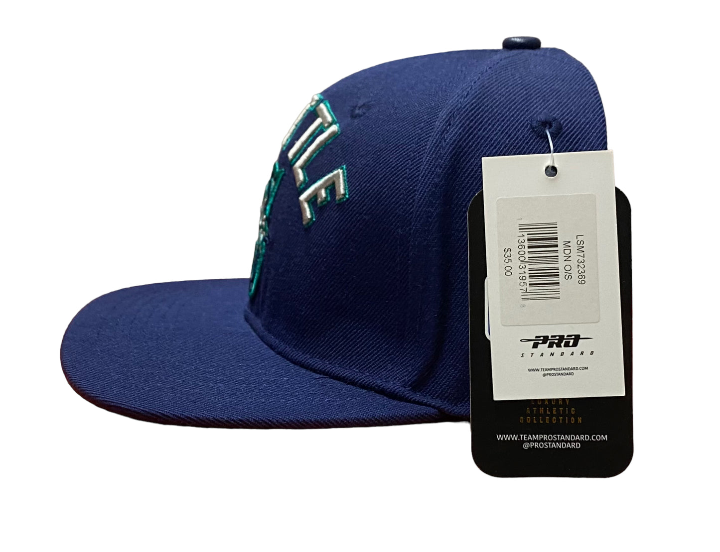 MLB Seattle Mariners Pro Standard Stacked Logo SnapBack