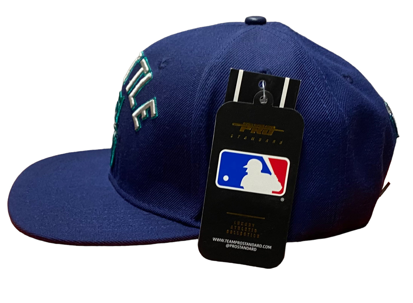MLB Seattle Mariners Pro Standard Stacked Logo SnapBack