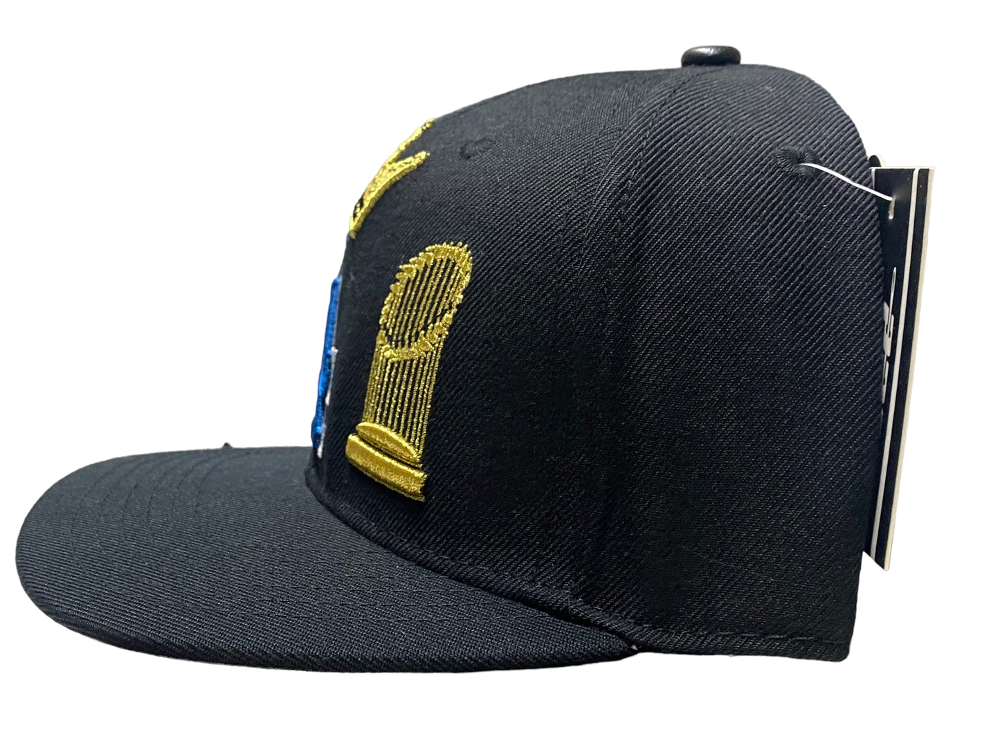 Pro Standard Los Angeles Dodgers Snapback – 2020 Champions Side Patch, Rose Embroidery, Black MLB
