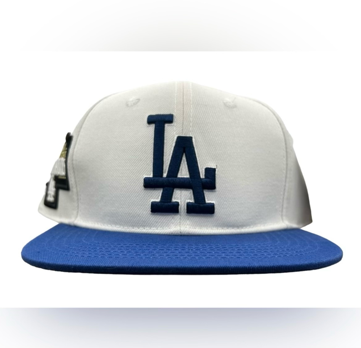 LA Dodgers Pro Standard 2 Tine SnapBack Hat 2020 Champs