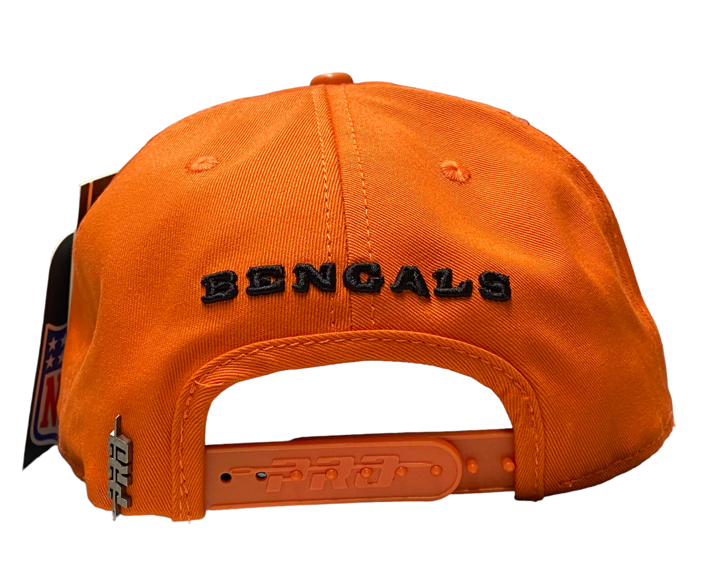 New Cincinnati Bengals Pro Standard SnapBack Hat Orange Helmet Side Patch