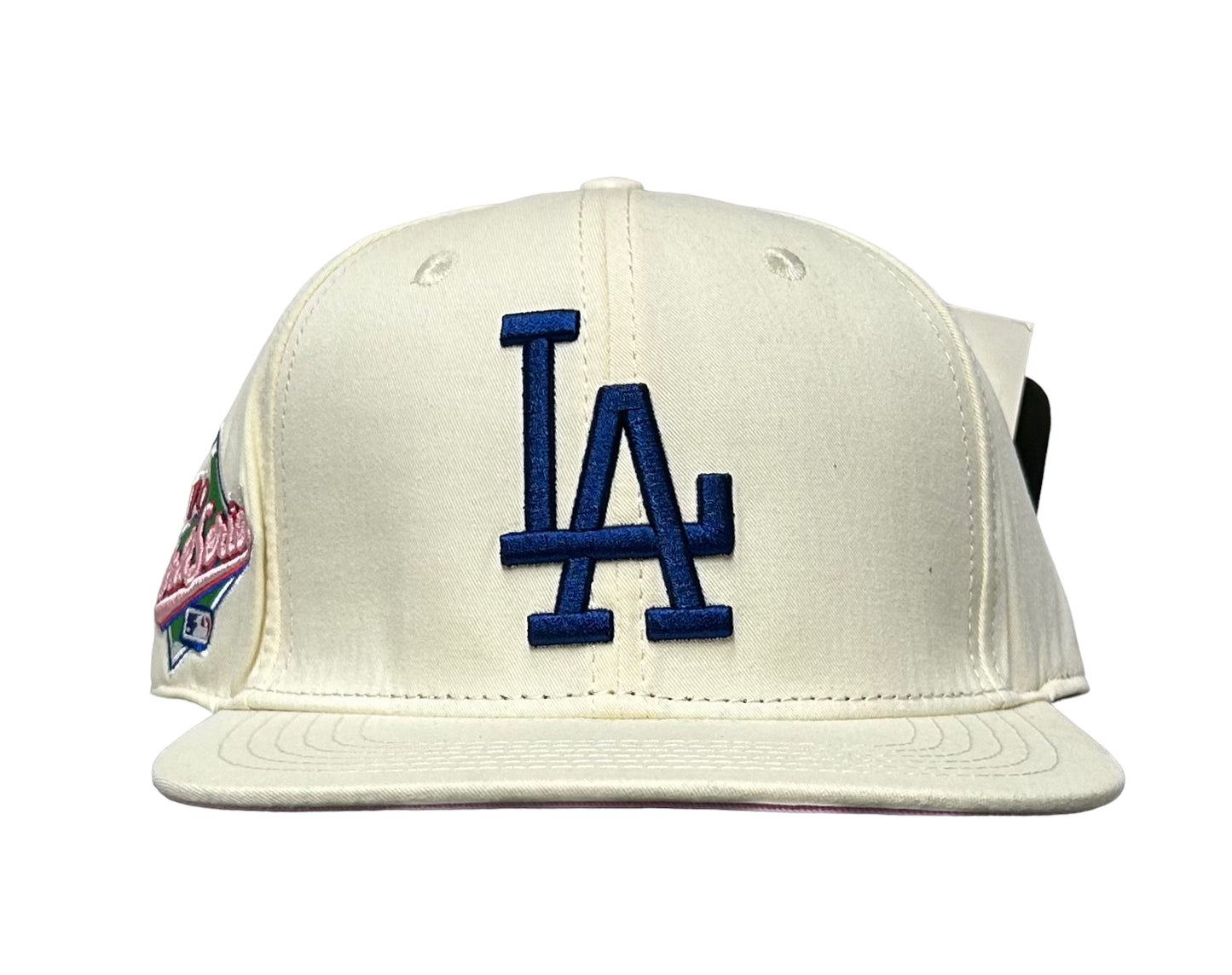 NEW Los Angeles Dodgers PRO STANDARD 1988 World Series Patch SnapBack Pink UV