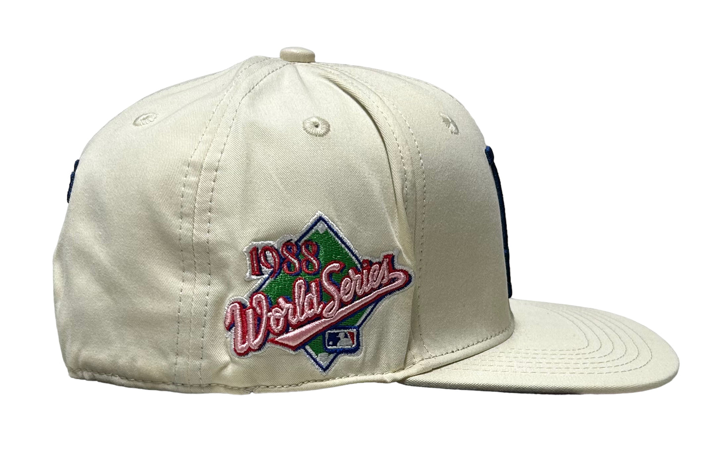 NEW Los Angeles Dodgers PRO STANDARD 1988 World Series Patch SnapBack Pink UV
