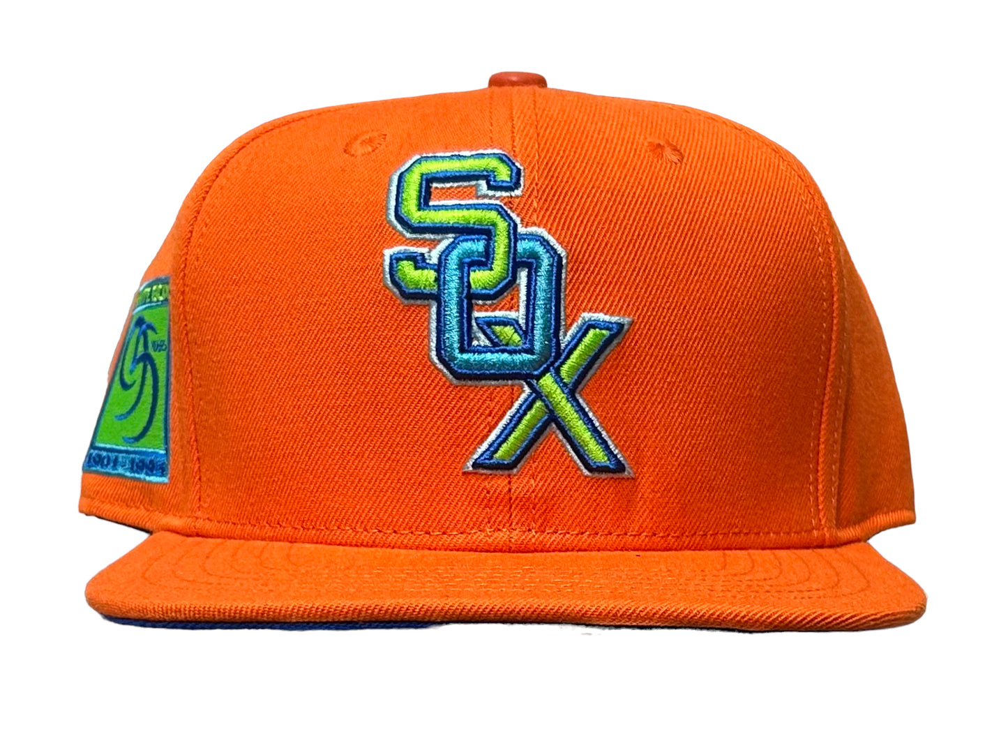 NEW Chicago White Sox Pro Standard Orange SnapBack Hat 95th Anniversary Blue UV