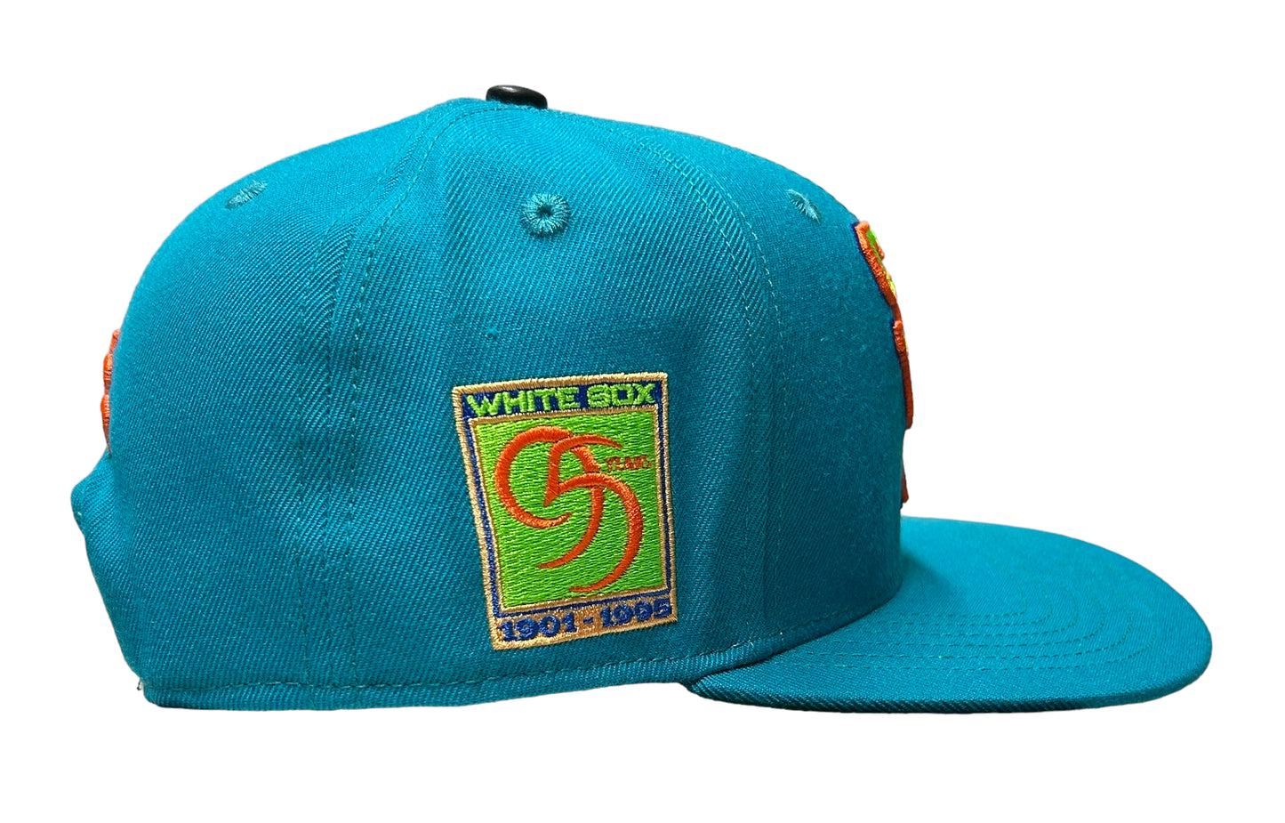 NEW Chicago White Sox Pro Standard Teal SnapBack Hat 95th Anniversary Neon UV
