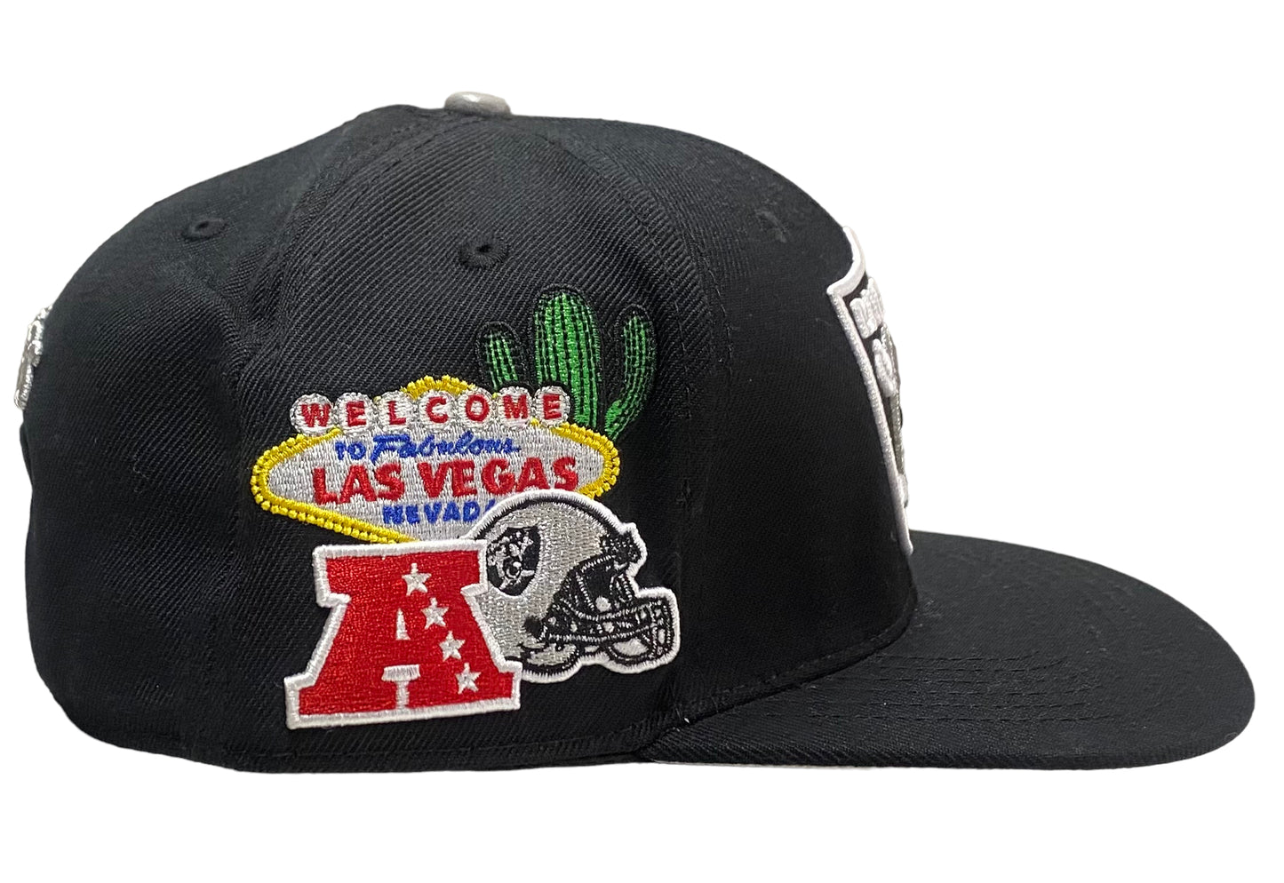 NEW Las Vegas Raiders SnapBack Hometown Welcome To Vegas Patch