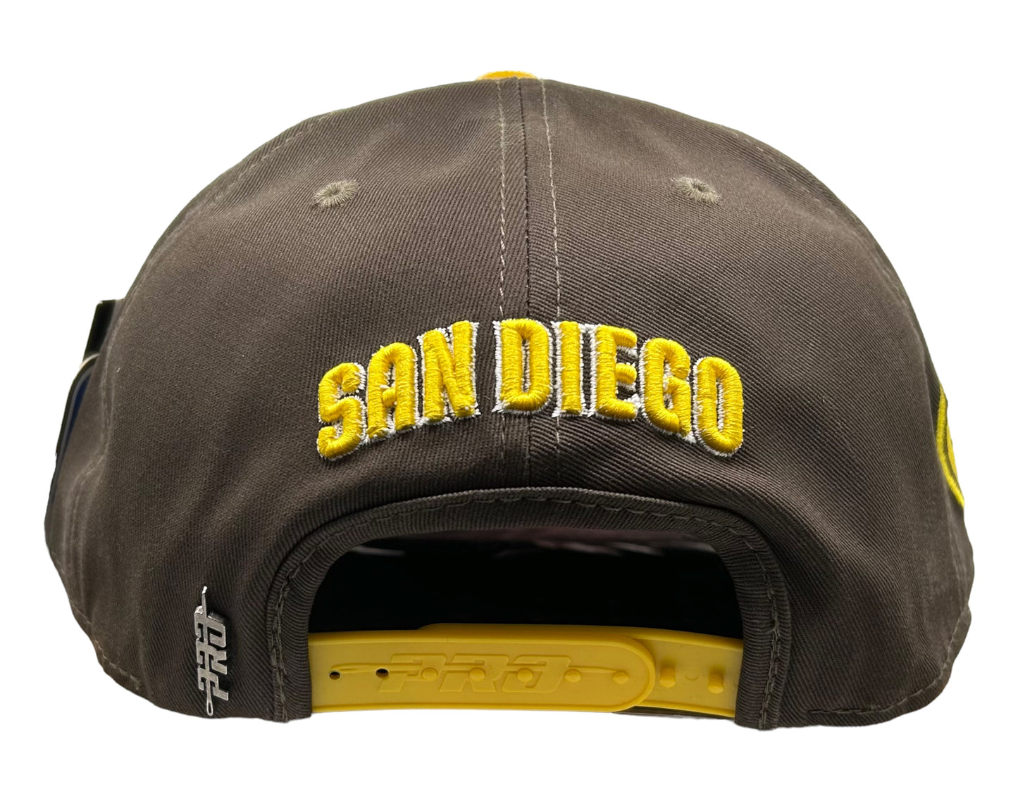 NEW San Diego Padres PRO STANDARD Double Front Logo Flat Brim Cap Pink UV