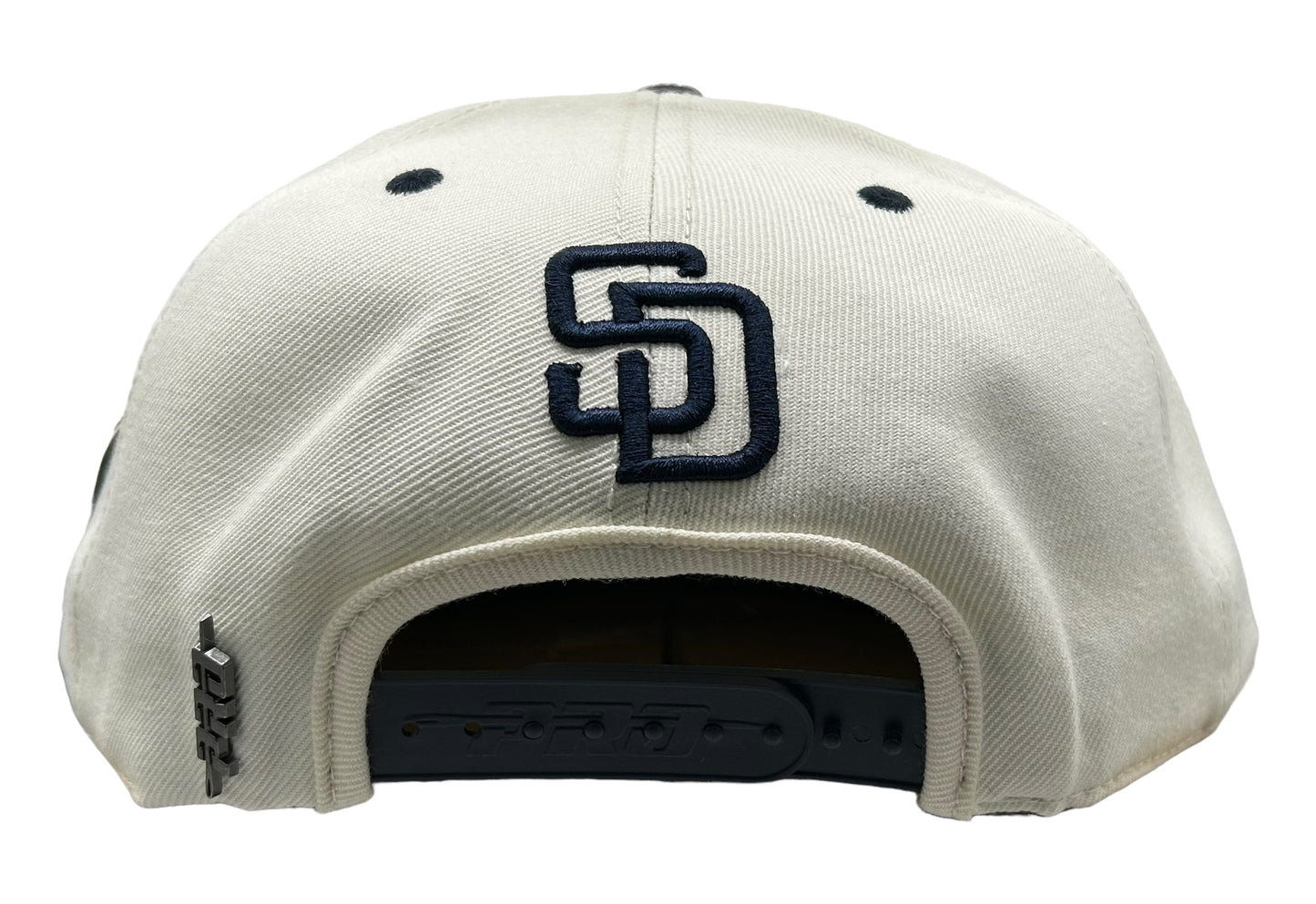 NEW San Diego Padres Pro Standard 2 Tone SnapBack Hat SD Logo Mens Flat Brim Cap