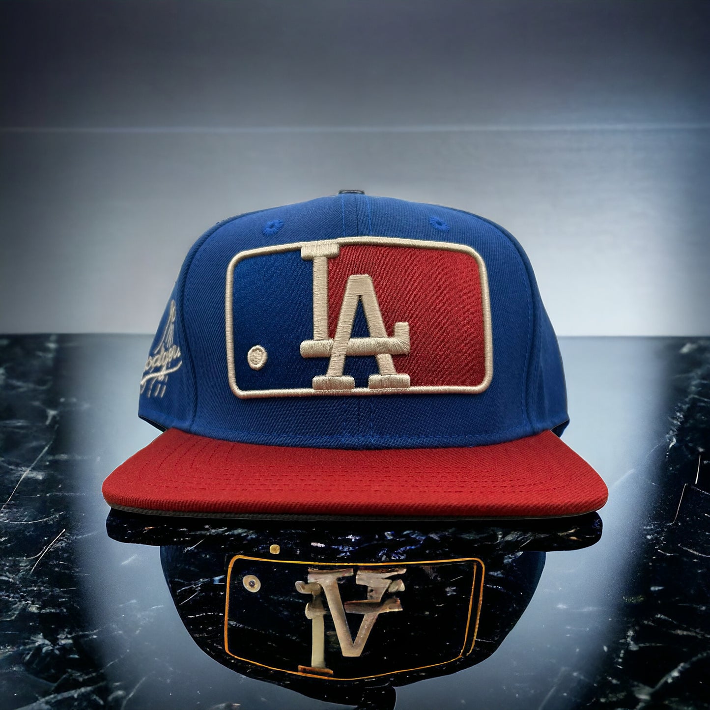 NEW MLB Los Angeles Dodgers PRO STANDARD 2 Tone SnapBack Hat Flat Brim Cap