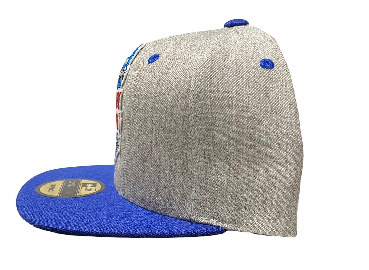 NEW Capn On Melrose Skate More SnapBack 2 Tone Hat Flat Brim Green UV