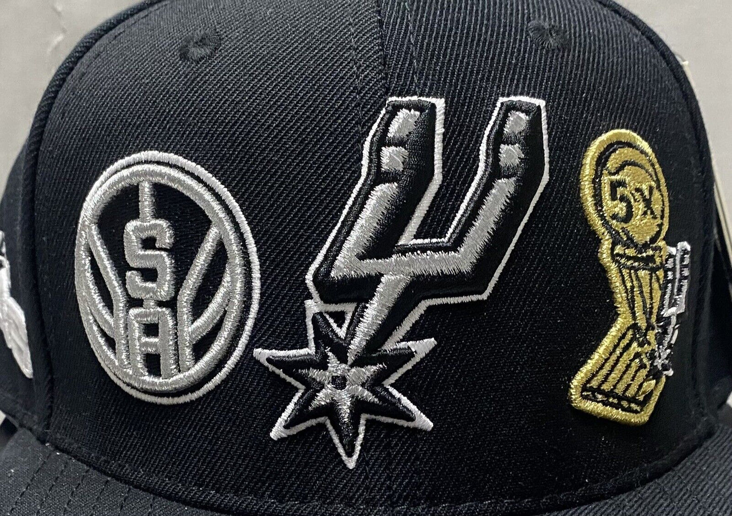 NEW PRO STANDARD ACC SAN ANTONIO SPURS CITY DOUBLE SnapBack Adjustable Hat