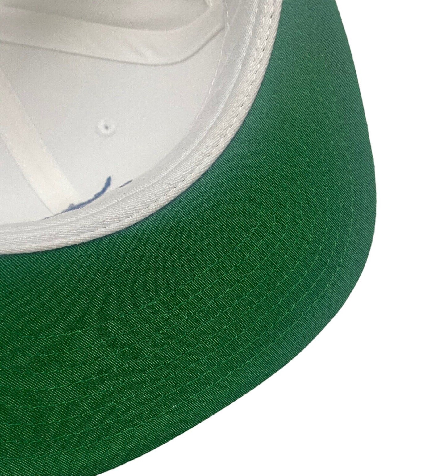 NEW Capn On Melrose Detroit Tigers SnapBack Hat White Green UV Adjustable Cap