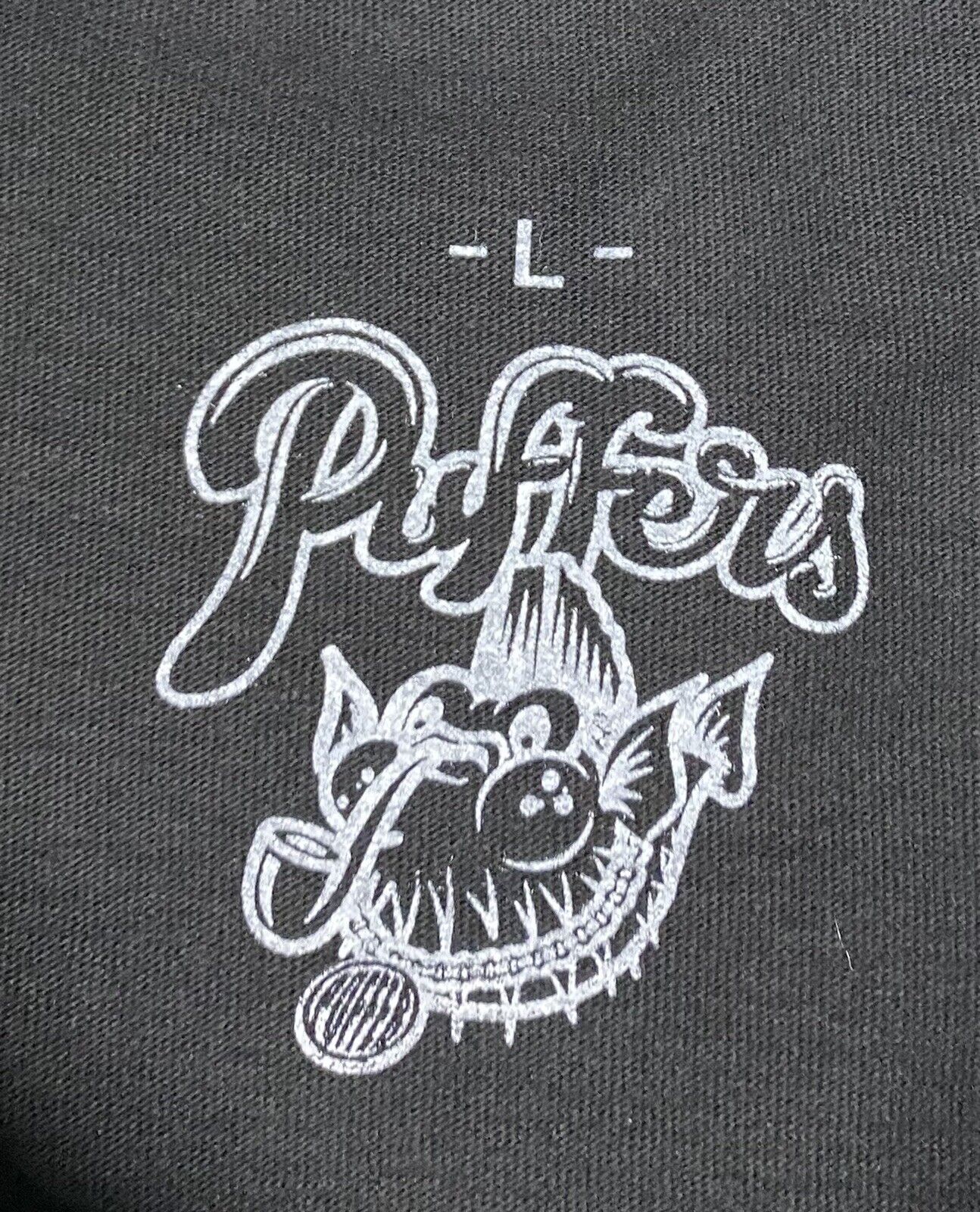 NEW Capn On Melrose Pokémon Type T Shirt Puffers FTW Sz Large Black Defect
