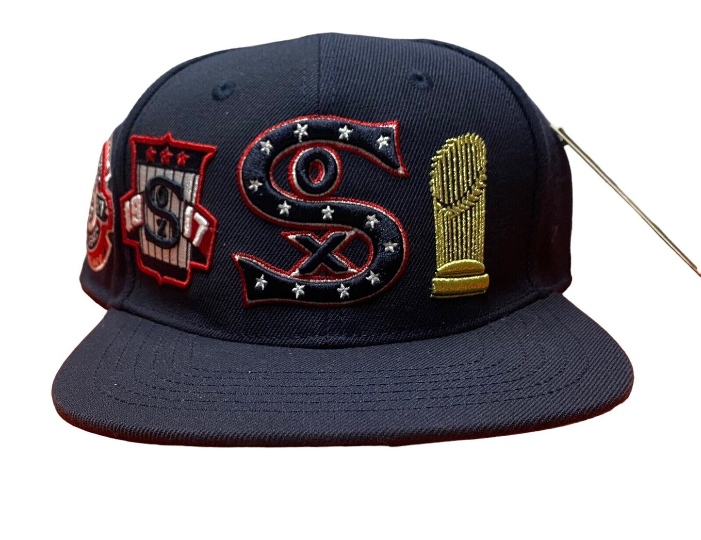 NEW PRO STANDARD ACC CHICAGO WHITE SOX RETRO CITY Navy Snapback Hat Pink UV