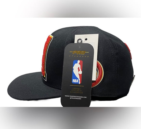 NBA Atlanta Hawks Pro Standard Fur Logo SnapBack Hat