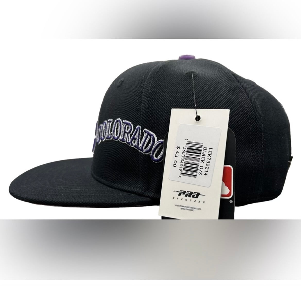 NEW Colorado Rockies Pro Standard SnapBack pink UV
