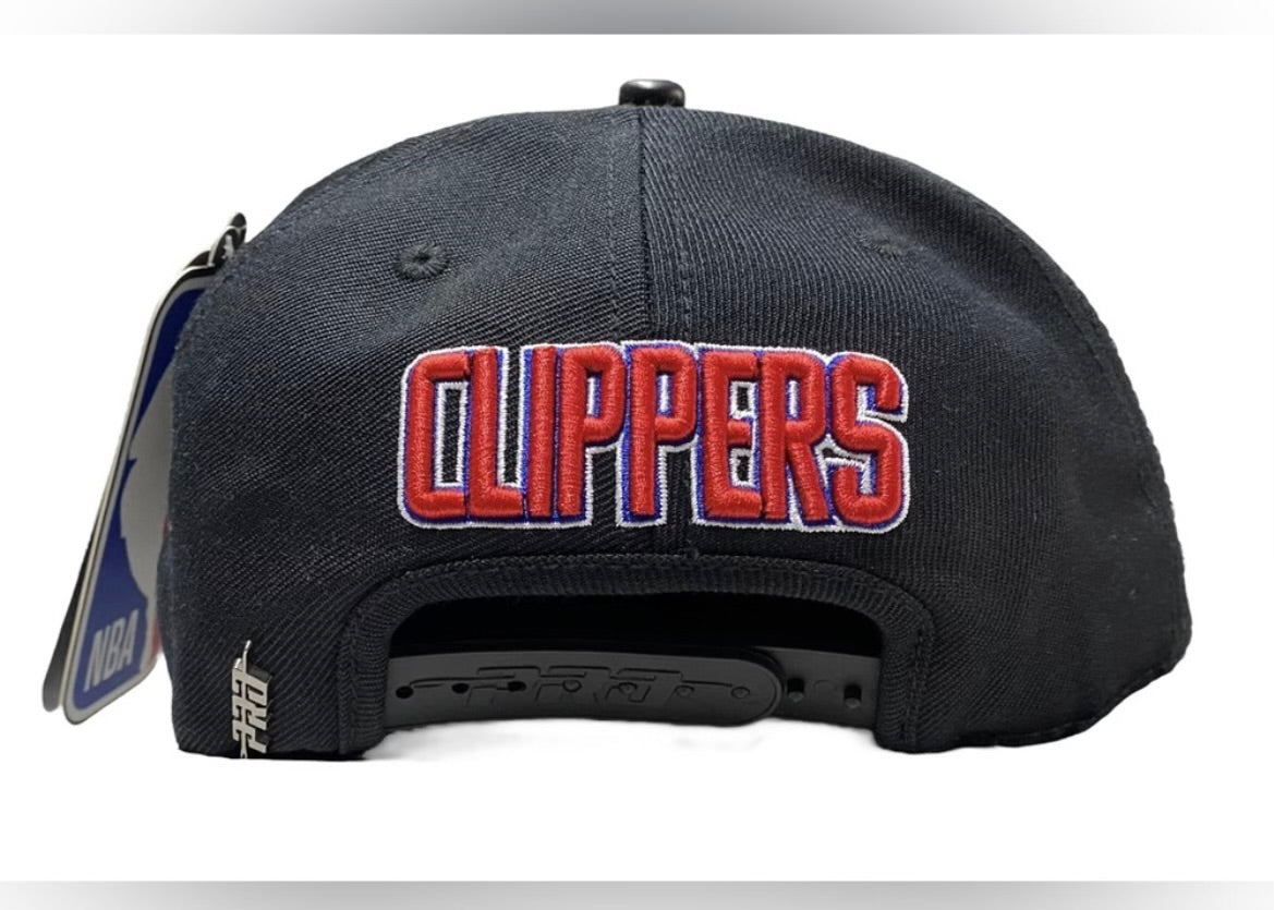 NBA Los Angeles Clippers Pro Standard SnapBack Hat Black
