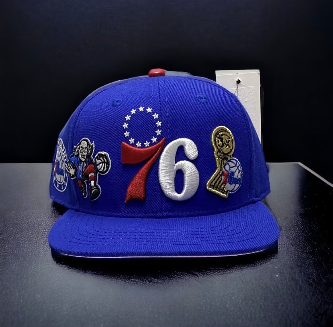 Philadelphia 76ers Pro Standard SnapBack Hat Finals Champs