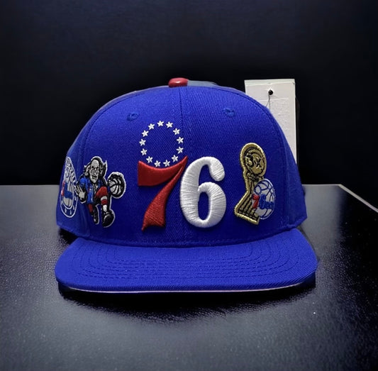 Philadelphia 76ers Pro Standard SnapBack Hat Finals Champs