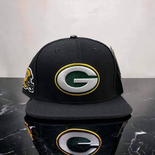Green Bay Packers Black Pro Standard SnapBack