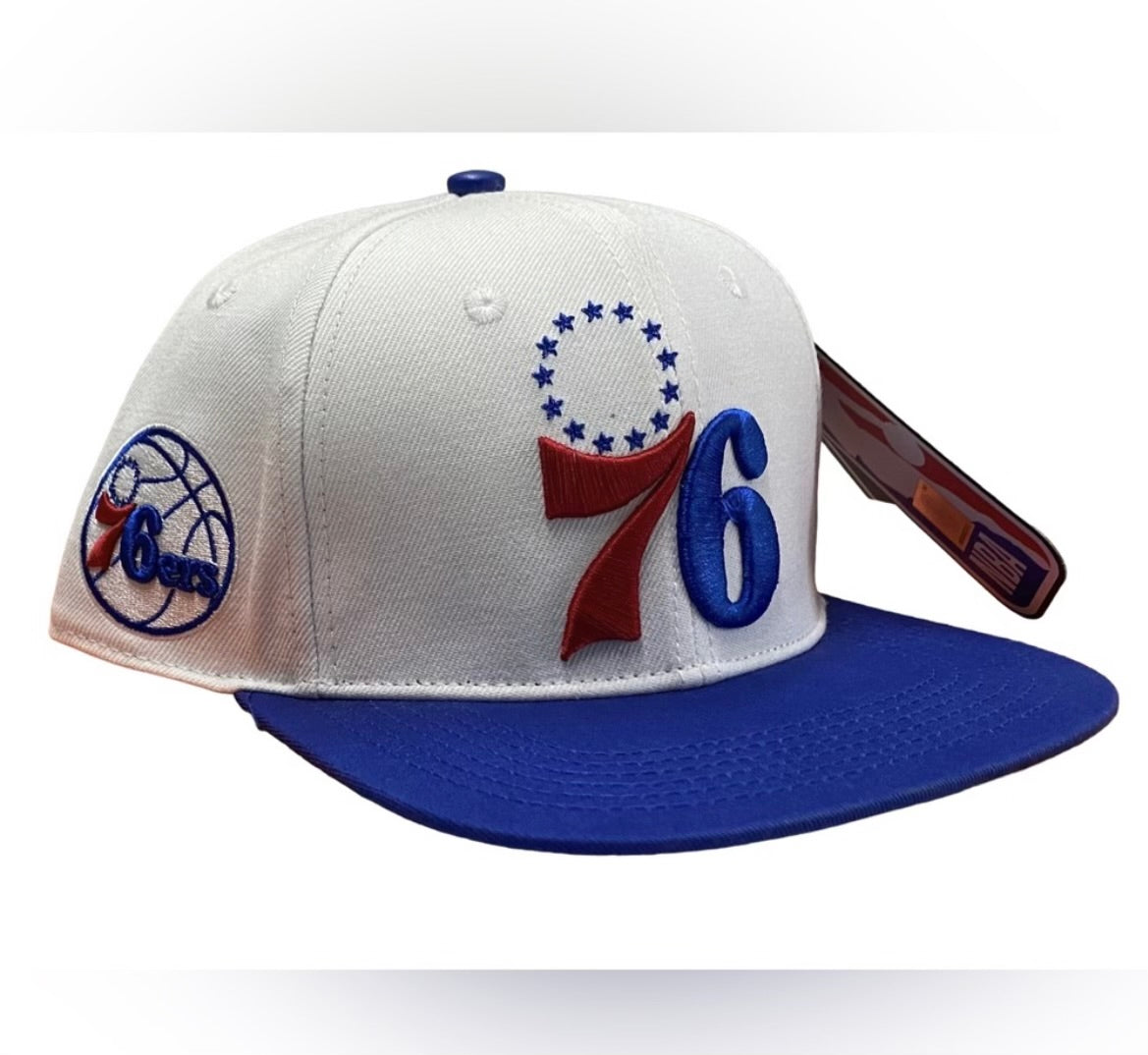NBA Philadelphia 76ers Pro Standard 2 Tone Snapback Hat