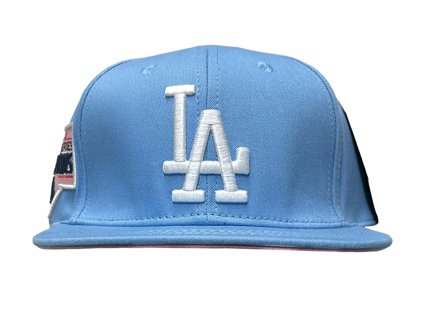 NEW Los Angeles Dodgers Baby Blue 2020 Champions Side Patch PRO STANDARD