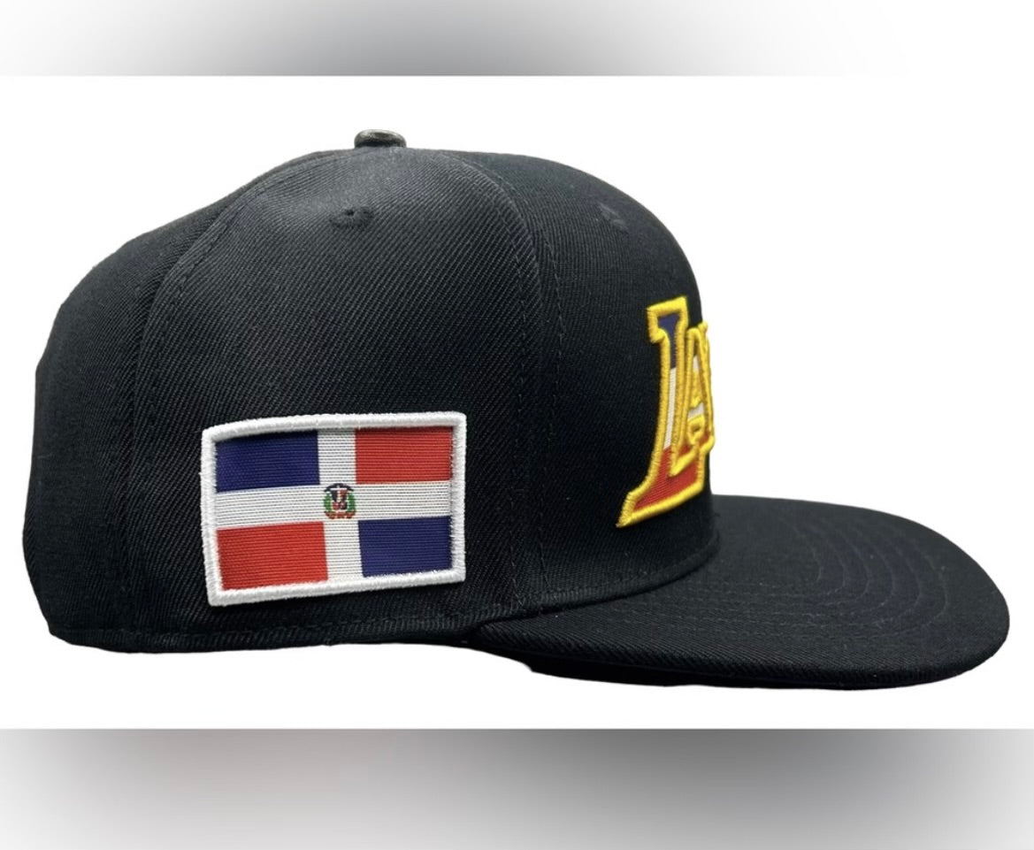 NBA Los Angeles Lakers Pro Standard Dominca Republica Snapback Hat