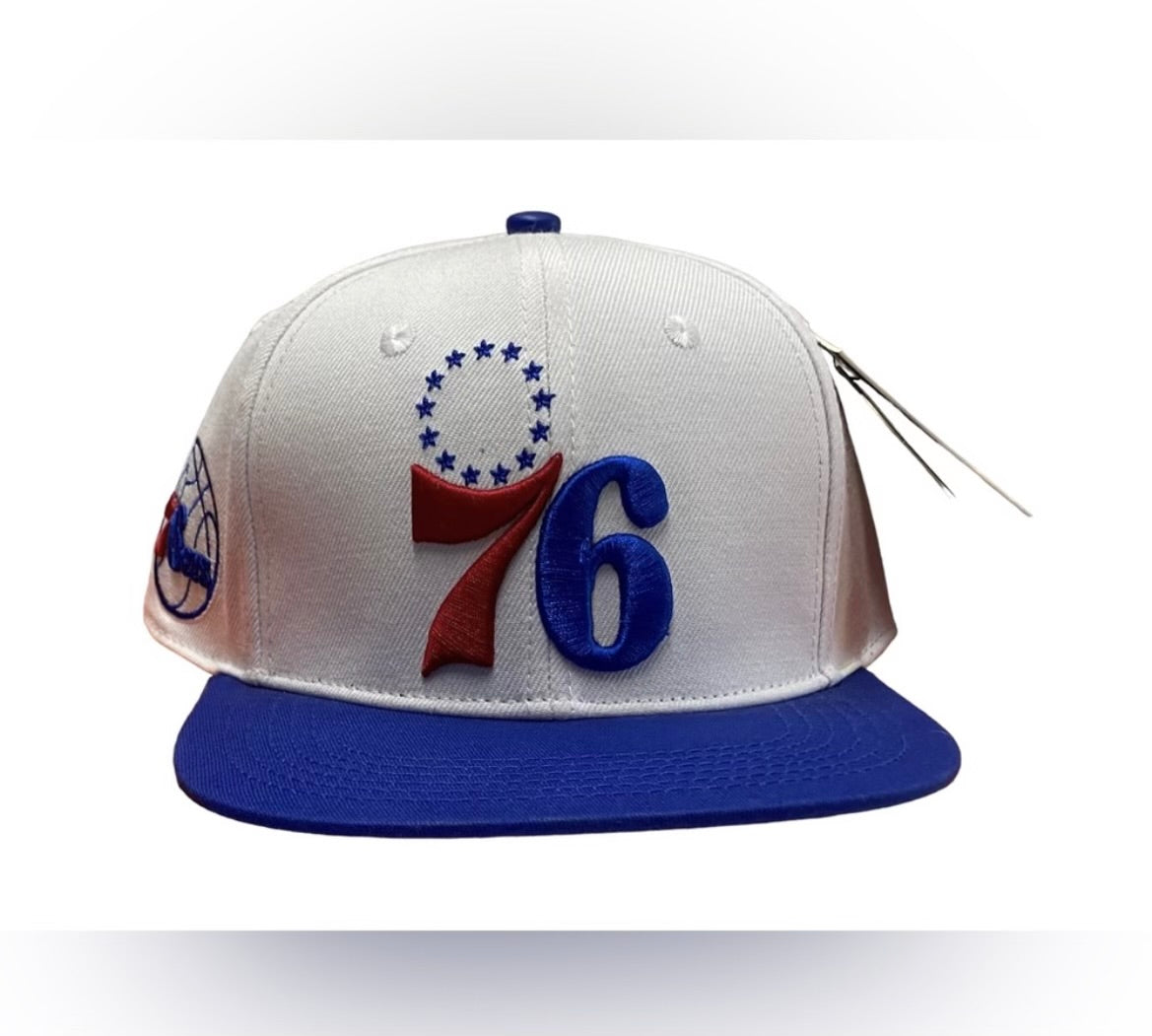NBA Philadelphia 76ers Pro Standard 2 Tone Snapback Hat