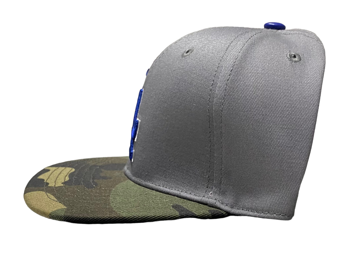 New MLB Los Angeles Dodgers Pro Standard 2 Tone SnapBack Hat Flat Camo Brim 950