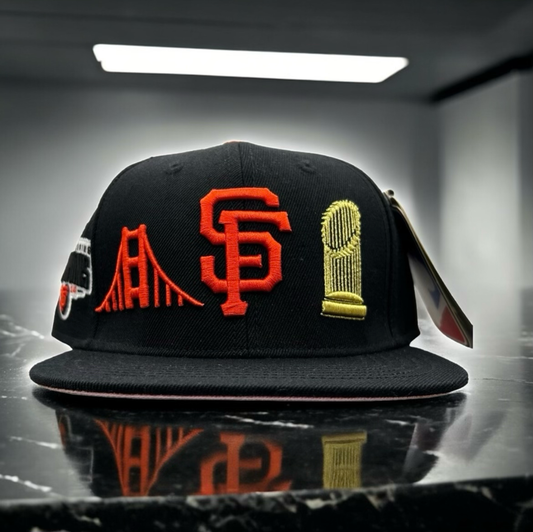 MLB San Francisco Giants Pro Standard SnapBack Hat Pink UV