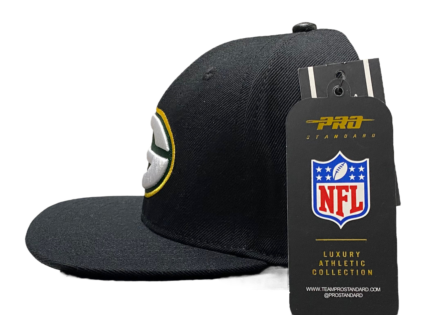 Green Bay Packers Black Pro Standard SnapBack