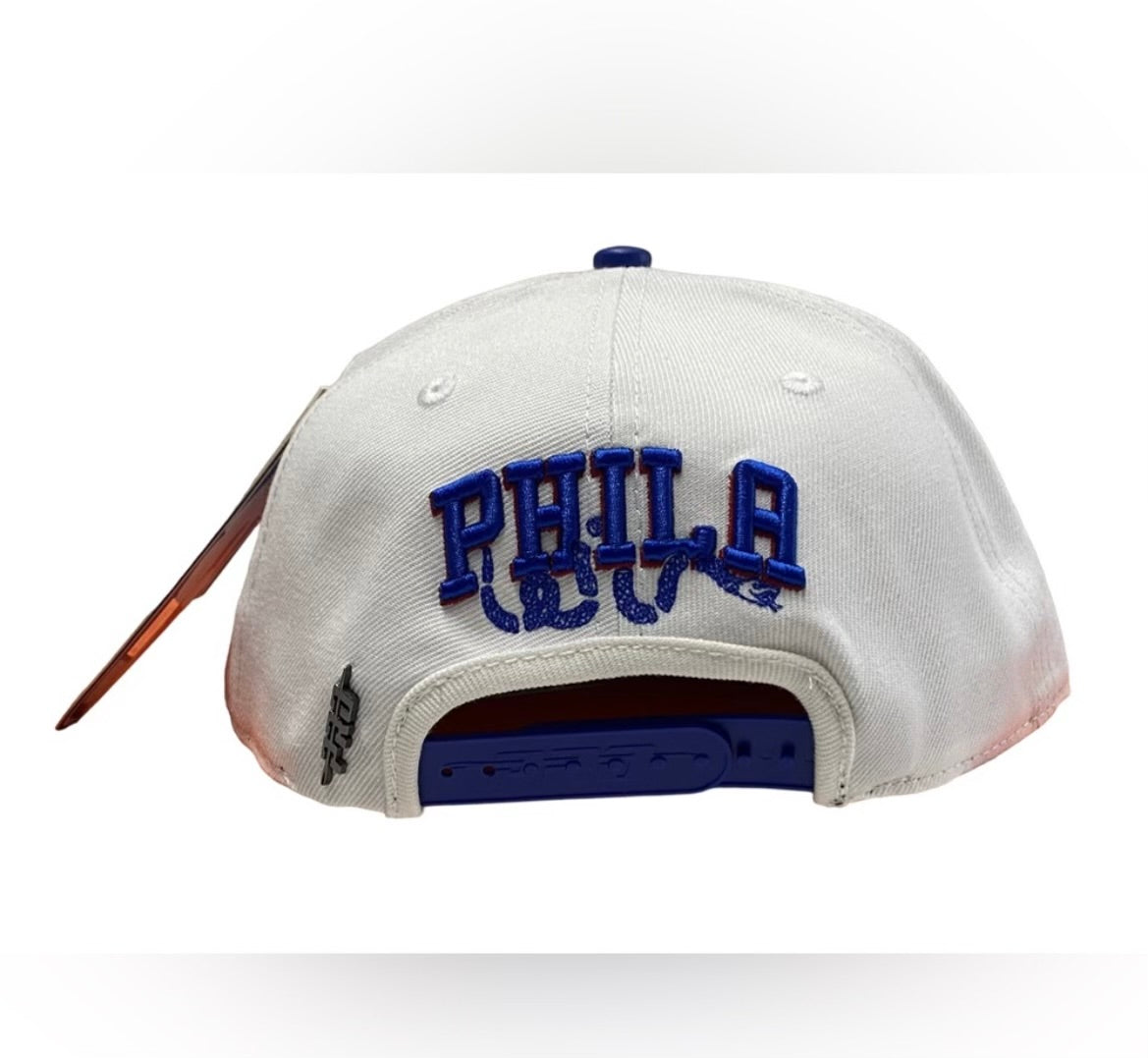 NBA Philadelphia 76ers Pro Standard 2 Tone Snapback Hat