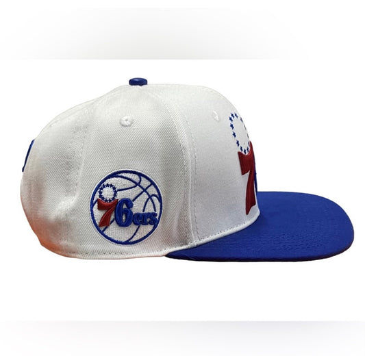 NBA Philadelphia 76ers Pro Standard 2 Tone Snapback Hat