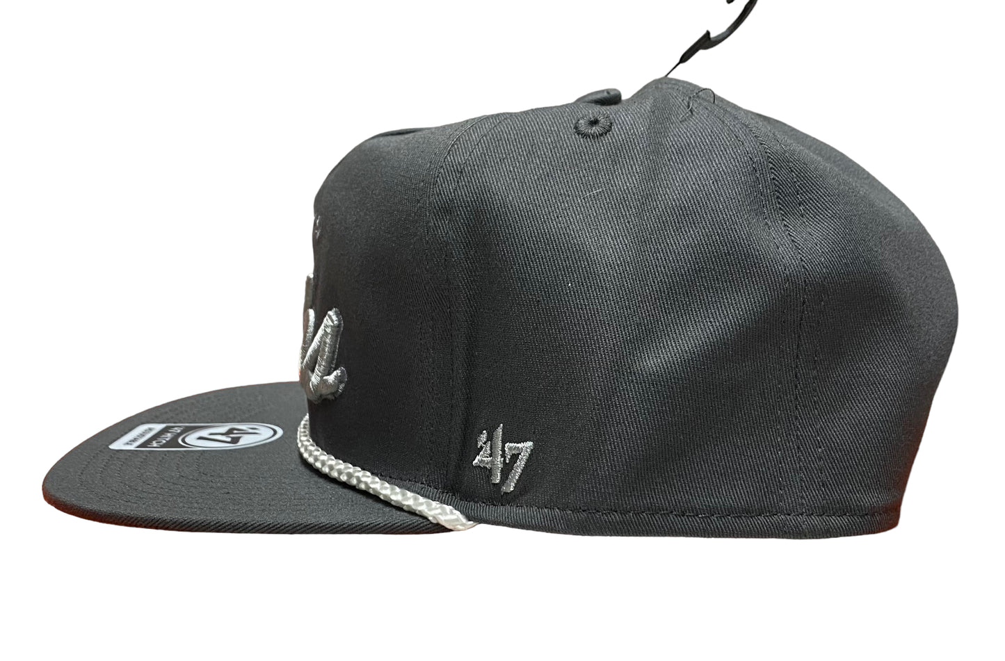 47 Brand Chicago Cubs Hitch Charcoal Rope Snapback Hat