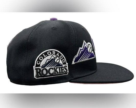 NEW Colorado Rockies Pro Standard SnapBack pink UV