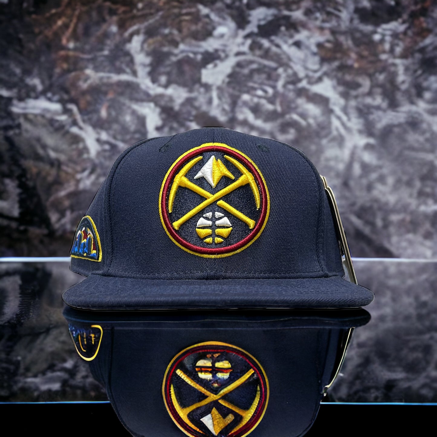 NEW NBA Denver Nuggets PRO STANDARD SnapBack Hat Navy Blue