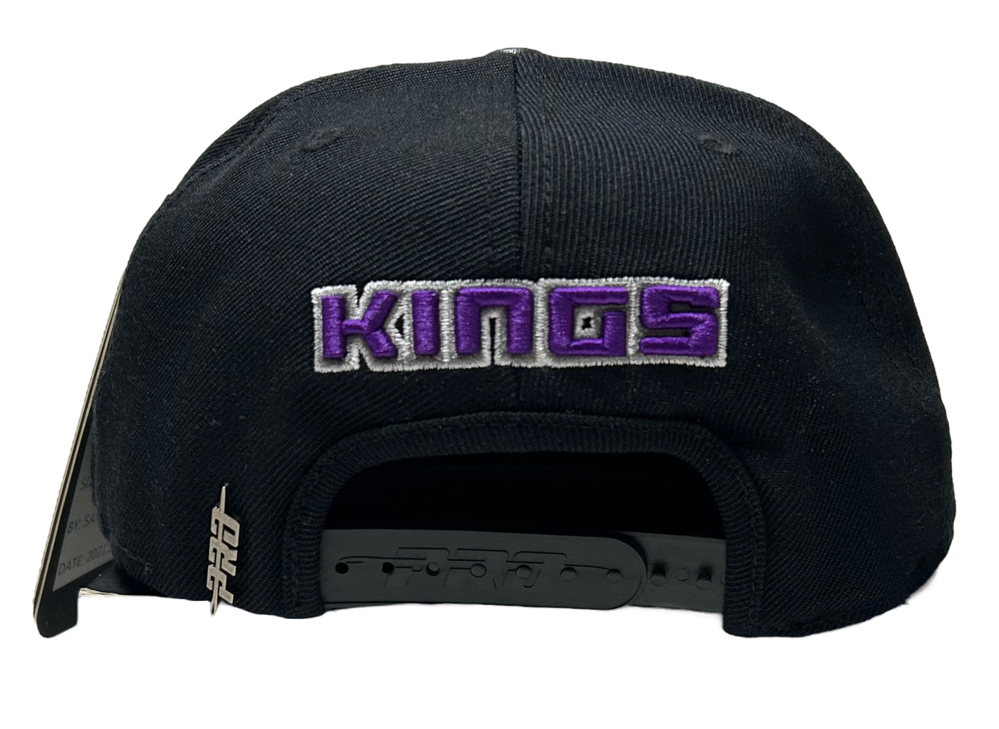 NEW NBA Sacramento Kings Logo PRO STANDARD Men’s SnapBack Black Hat