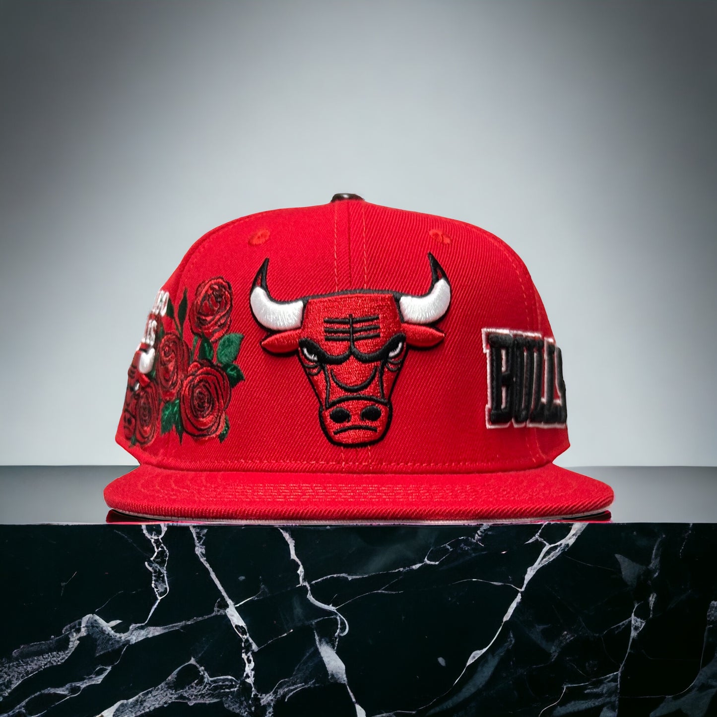 NEW Chicago Bulls PRO STANDARD Roses SnapBack Red Hat SnapBack Pink UV