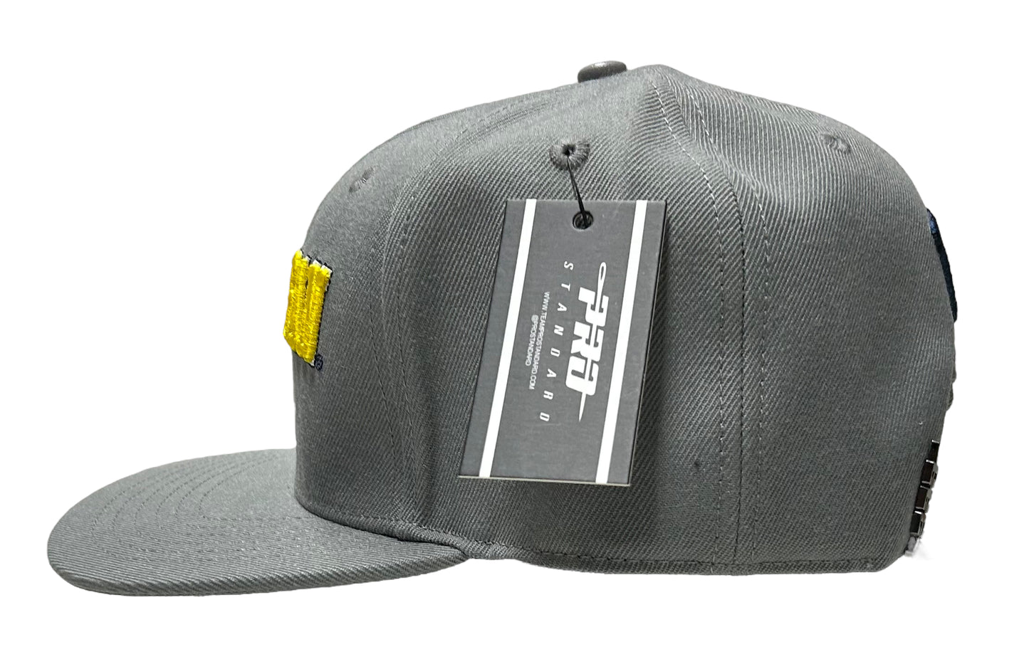 NEW UNIVERSITY OF MICHIGAN Wolverines PRO STANDARD CLASSIC WOOL SNAPBACK HAT GRAY by