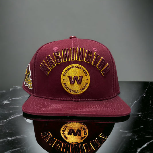 NEW  MENS PRO STANDARD NFL WASHINGTON FOOTBALL TEAM STACKED LOGO SNAPBACK