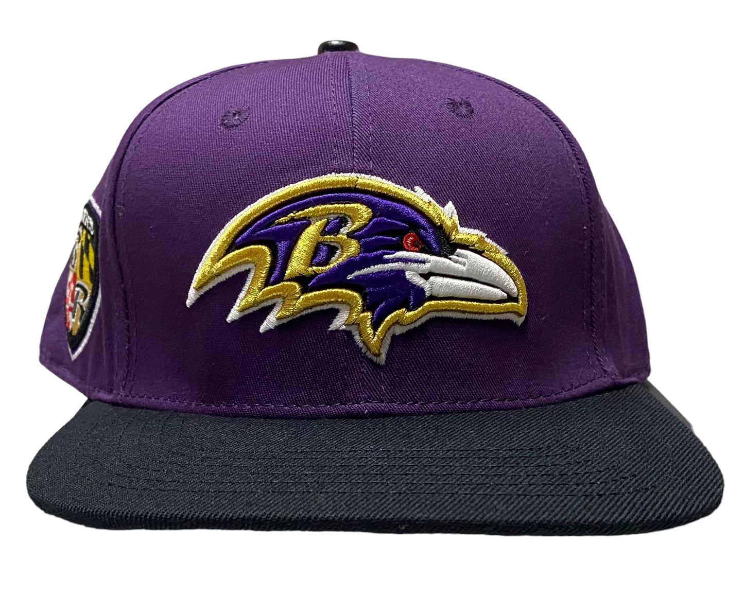 NEW Baltimore Ravens Pro Standard 2 Tone SnapBack Hat Purple