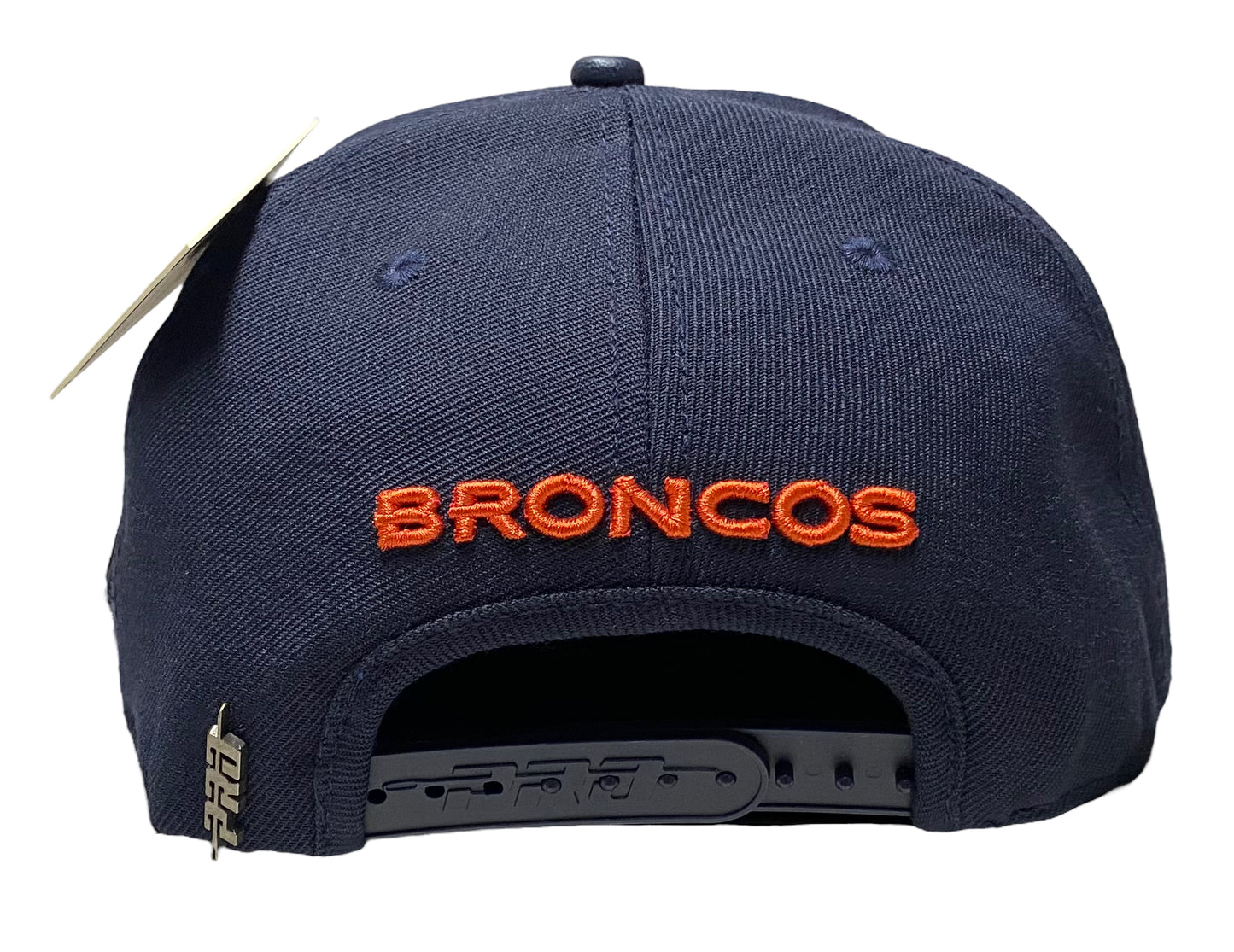 NEW Pro Standard Denver Broncos Script Wordmark Navy Snapback