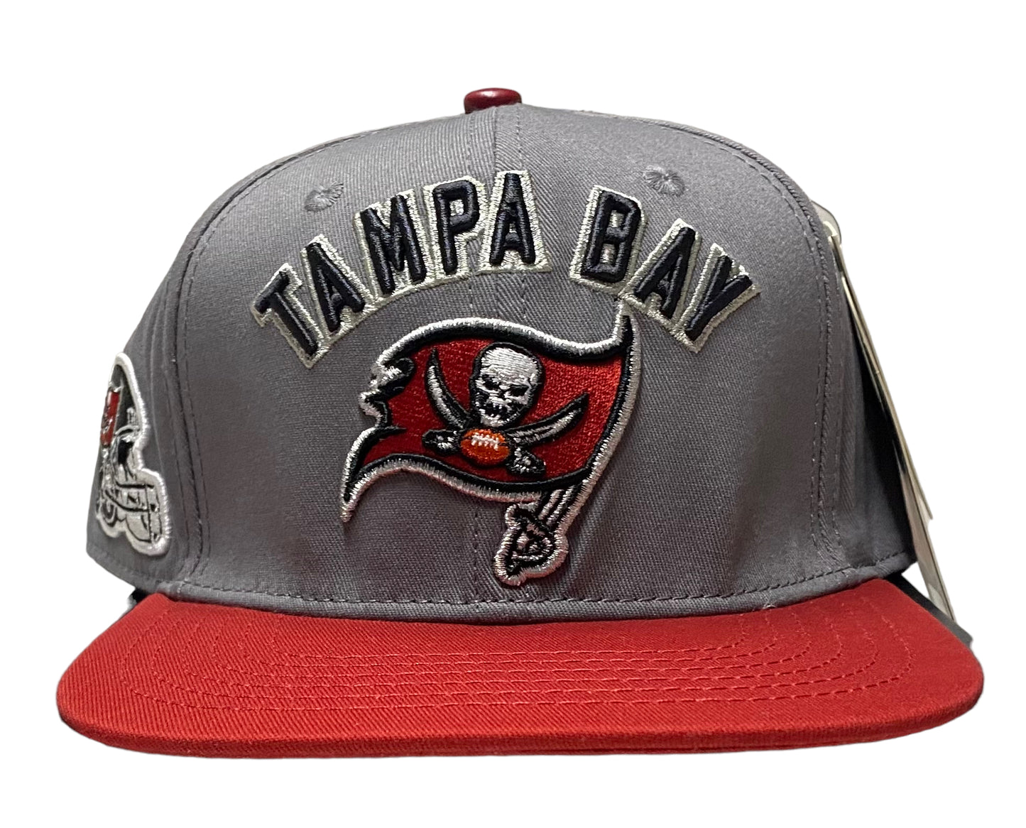 NEW Pro Standard Tampa Bay Buccaneers Stacked Logo 2 Tone SnapBack