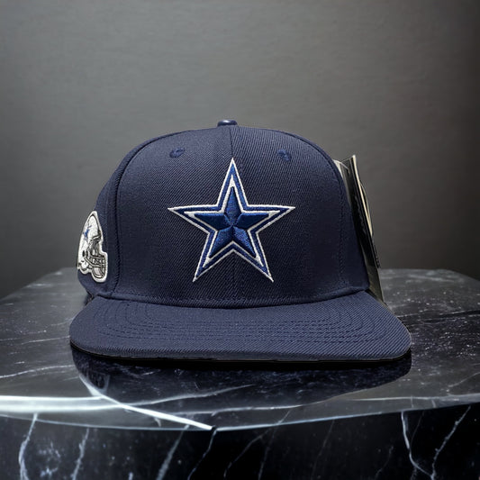 NEW Pro Standard NFL Dallas Cowboys Logo Snapback Hat  Helmet Side Patch