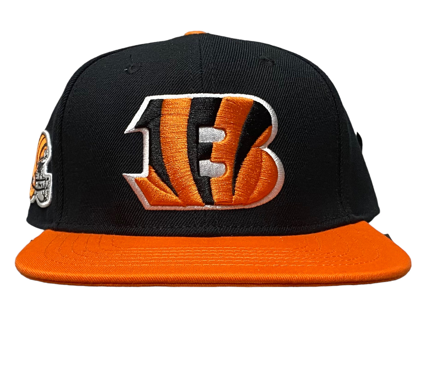 New Cincinnati Bengals 2 Tone SnapBack Big Logo Pro Standard Mens Adjustable Hat