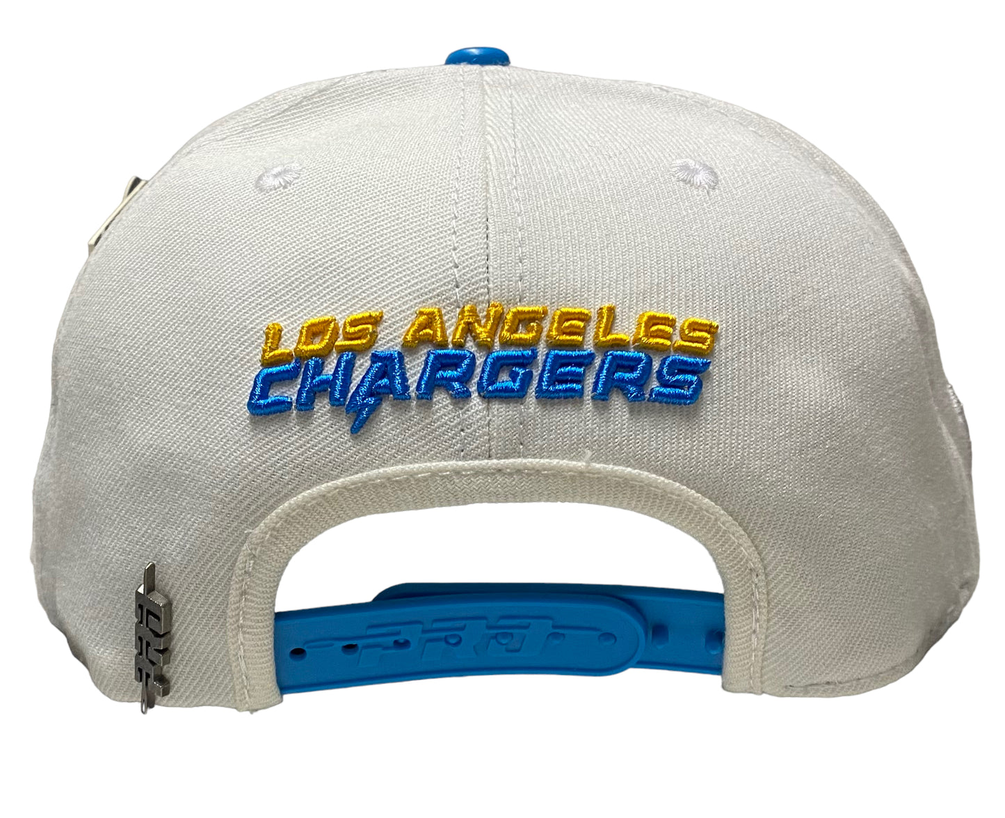 NEW PRO STANDARD SNAPBACK - LA CHARGERS  White 2 Tone Big Bolt