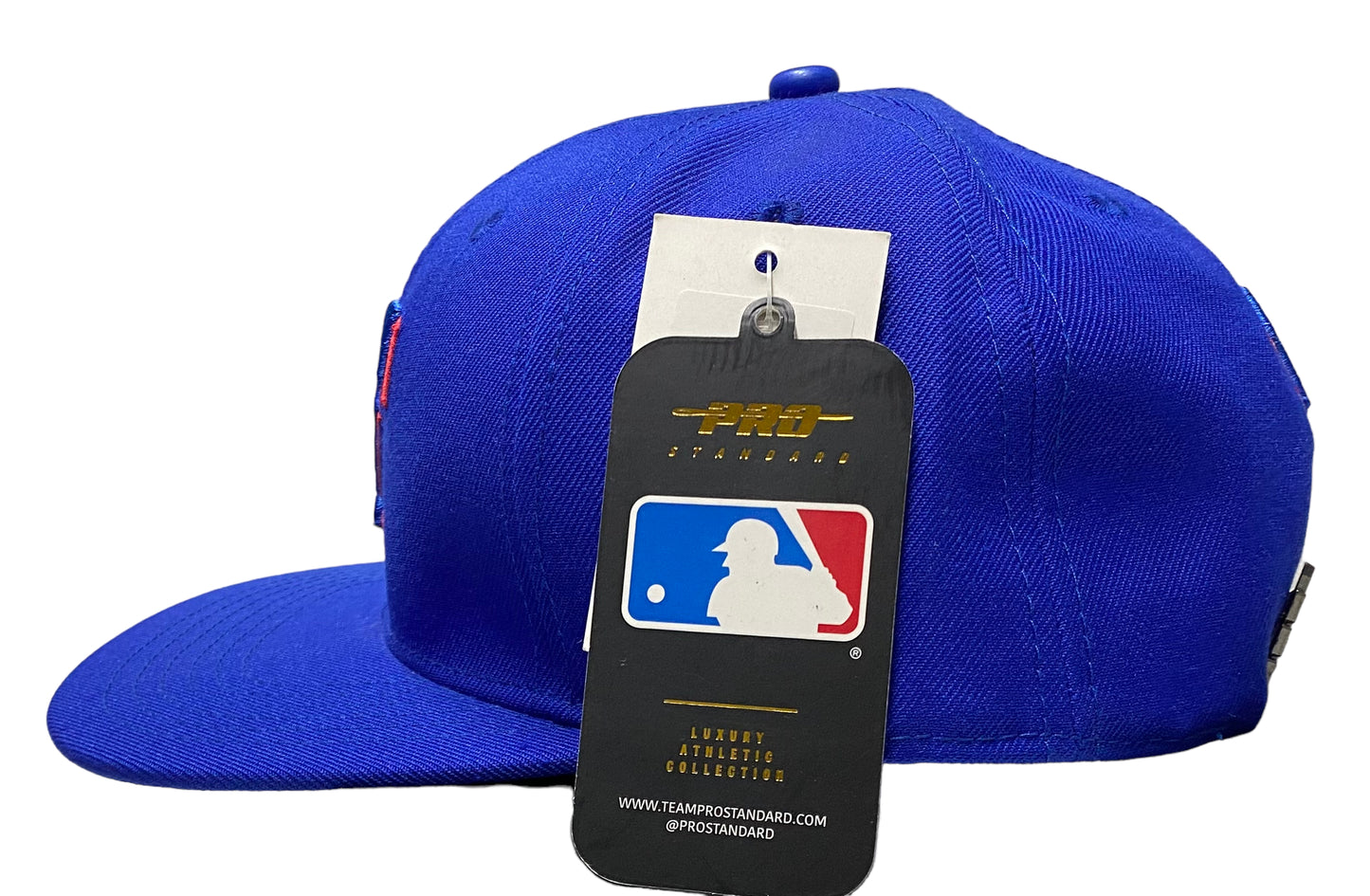 New Texas Rangers  Big Logo SnapBack Pro Standard Blue