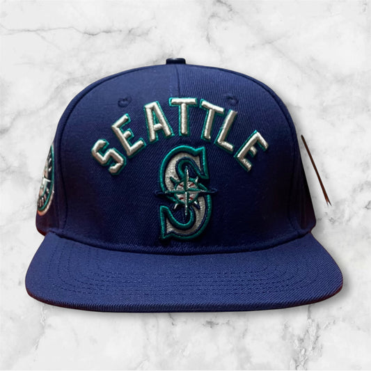 MLB Seattle Mariners Pro Standard Stacked Logo SnapBack