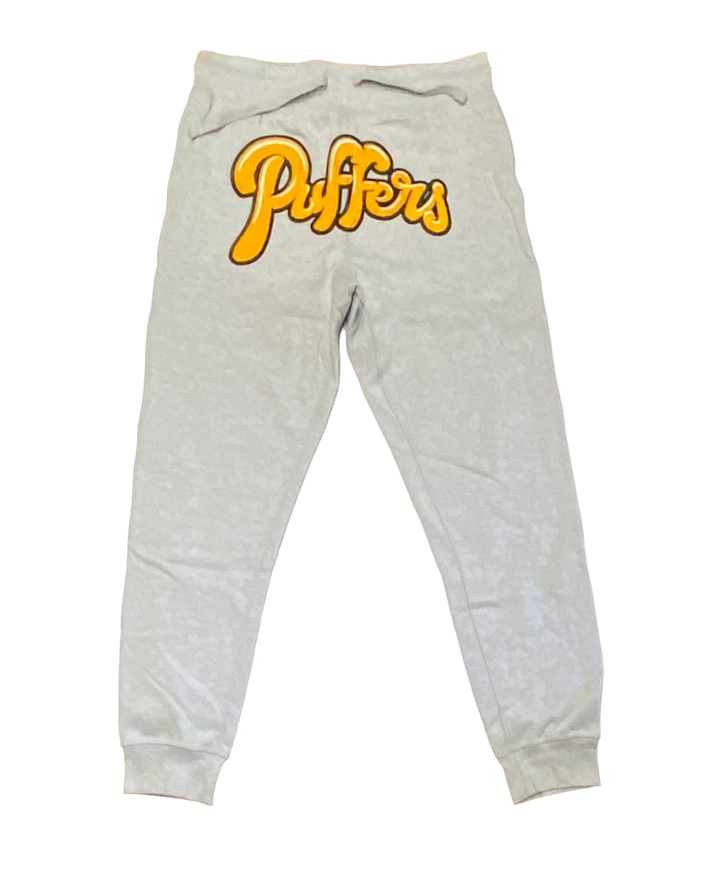 NEW Capn On Melrose Puffers Gray Sweatpants Joggers Mens